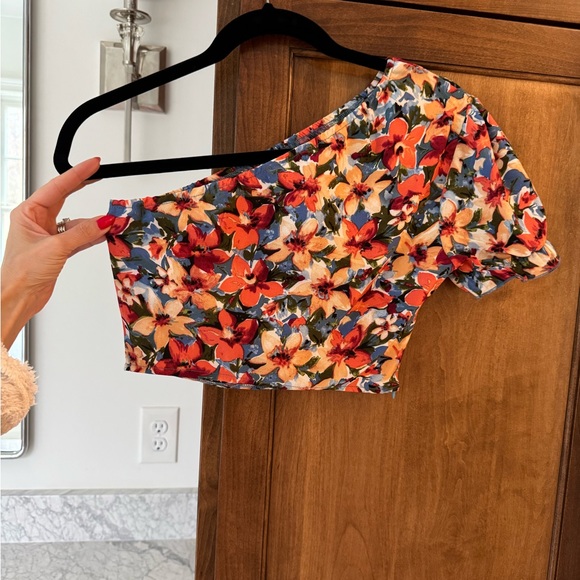 Floral Maxi Skirt and Top Set — 2 piece set - Picture 4 of 5